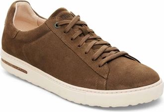 Birkenstock Mens Bend Low Sneaker In Dark Tea