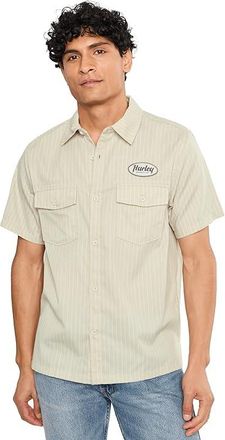 Hurley Diesel Short Sleeve Mens T Shirt Bone : 2XL, Cotton/Polyester