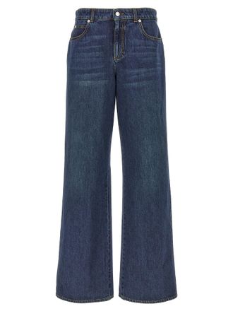 Alexander McQueen Womens Denim Jeans