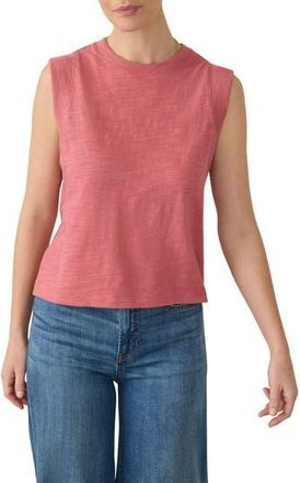Faherty Sunwashed Slub Muscle Tank in Baroque Rose at Nordstrom Rack, Size X-Large