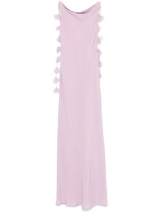 Cult Gaia Nymeria maxi dress - women - Silk/Silk/Elastane/Elastane - S - Purple