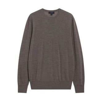 Sease Sease - Lasca T-Shirt - Heren - Truien - Bruin - Maat: L Wol