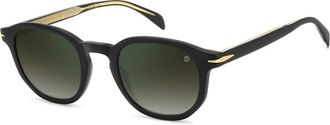 Eyewear by David Beckham Heren, Accessoires, Zwart, Maat: 50 MM