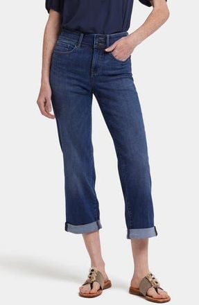 NYDJ Bailey Relaxed Crop Straight Leg Jeans in Asturia Shore at Nordstrom Rack, Size 6