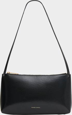 Mansur Gavriel Gaia Zip Leather Shoulder Bag