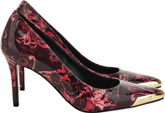 Versace Baroque Pump - Dames - Pumps - Bruin - 35 EU - Schoenen