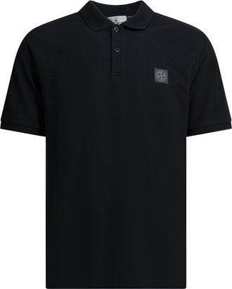 Stone Island Cotton Short Sleeves Polo Shirt