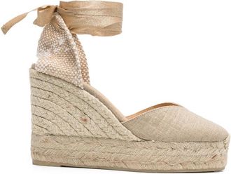 Castaner Chiara Ribbon Wraparound Espadrilles