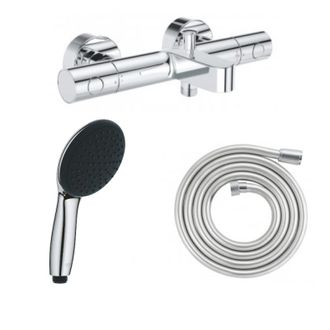 GROHE Mezclador De Ba&ntilde;o-ducha Precision Get Con Teleducha 1jet Vitalio Start 100 Y Flexible De 200cm