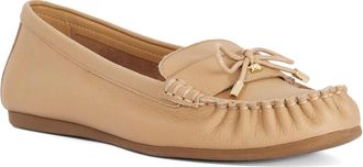 Dune London Womens Ladies Grier - Leather Loafers - Camel - Size UK 3