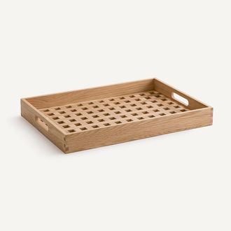 AM.PM Dienblad in natuureik, Mandrio