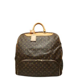 Louis Vuitton Pre-owned Weekend Bags, unisex, Brown, Size: ONE SIZE Pre-owned Monogram Boston Travel Bag