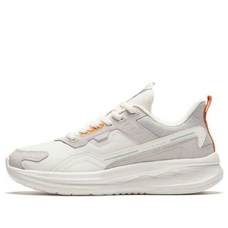 Anta (WMNS) ANTA Running Series Sneakers White Beige Orange 922345579-6