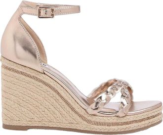 Dune London Dames/Dames Khai Gevlochten sleehakken met versiering (Roze Goud)