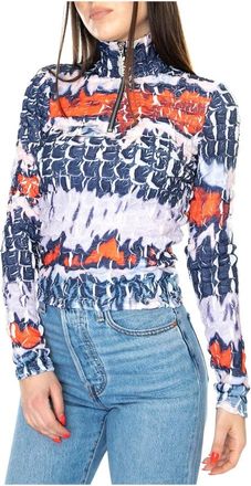 Dickies Bubble Top - Dames - Tops - Veelkleurig - Maat: M Poliester