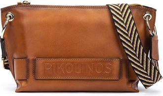 Pikolinos ALCUDIA Leather Shoulder Bags for Lady Color BRANDY