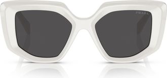 Prada 0pr 14zs Oversized Geometric Frame Sunglasses