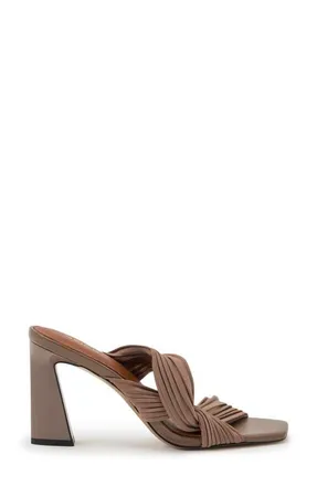 Reiss Raya Slide Sandal in Taupe at Nordstrom, Size 10.5Us
