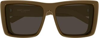 Saint Laurent Sunglasses Sl 900 Howl 006 Brown/Dark Brown Women