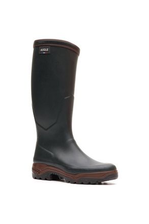 Aigle Parcours 2 Wellington in Dark Green | Size: 10.5
