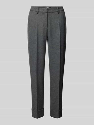 Cambio Cambio Stoffhose in verk&uuml;rzter Passform Modell KRYSTAL in Dunkelgrau, Gr&ouml;&szlig;e 42