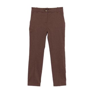 Pinko Slim-fit Trousers, female, Brown, Size: XS Slim-fit Trousers