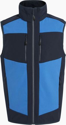 Regatta Mens Regatta Professional Mens Colour Block Softshell Body Warmer - Black - Size: 40/Regular