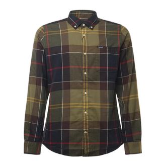 Barbour Glendale Tailored Shirt - Heren - Casual Overhemden - Veelkleurig - S - Katoen - Overhemden
