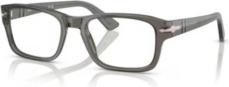 Persol Rechthoekig Optisch Montuur - unisex - Brillen - Grijs - 54 MM - Accessoires