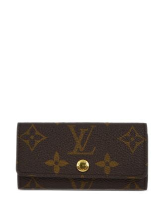 Louis Vuitton 2006 sleutelhoes met vier haken - Bruin