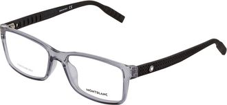 Montblanc Demo Rectangular Mens Eyeglasses MB0066O 003 56
