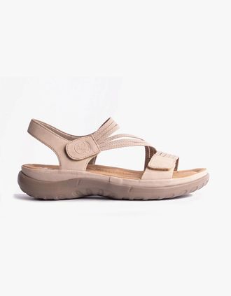 Rieker Womens Rieker 64870-62 Womens Sandals Beige - Cream - Size: 3.5