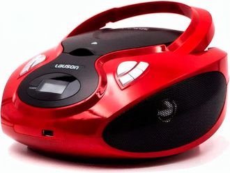 Lauson Lauson Cp739 Rojo / Reproductor Radio Cd Con Altavoces Incorporados