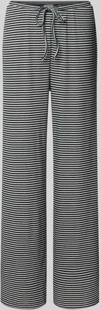 Jake*s Casual Lounge-Hose mit Streifenmuster in Dunkelblau, Größe XXL