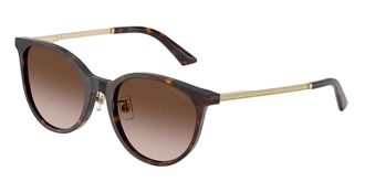 Jimmy Choo London JC5056JD Asian Fit 500213 Womens Sunglasses Tortoiseshell Size 54