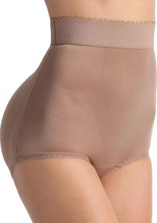 Rago High Waist Padded Panty Soft Control In Mocha