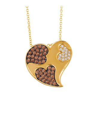 Le Vian 14K 0.61 ct. tw. Diamond Heart Pendant