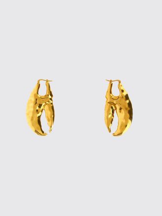 Jacquemus Orecchini in rame e ottone placcati oro