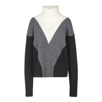 Jucca Truien & Vesten, Dames, Grijs, M, Turtleneck Trui