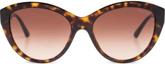 Jimmy Choo London Jc 5007 Zonnebril - Dames - Zonnebrillen - Bruin - 55 MM - Accessoires