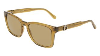 Ferragamo Brown Square Mens Sunglasses SF2086SE 259 55