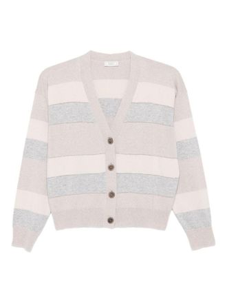 PESERICO Striped Cardigan