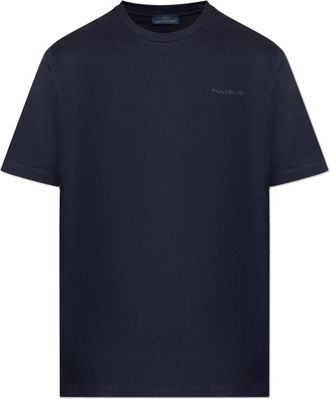 Paul & Shark T-shirt met geborduurd logo - Heren - T-shirts - Blauw - M - Katoen - Tops