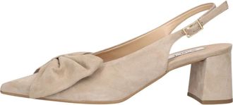 Notre-V 35503 Slingbacks - Dames - Pumps - Beige - 42 EU - Leer - Schoenen