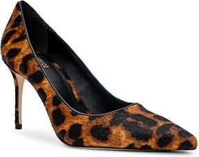 L'agence Maelle Genuine Calf Hair Pump in Leopard Hair Calf at Nordstrom Rack, Size 5.5