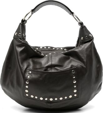 Gimaguas Studded Leather Tote Bag