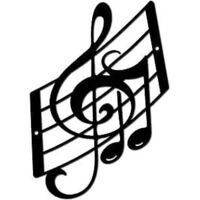 OEM Decoraci&oacute;n De Pared Met&aacute;lica Con Notas Musicales, Placas De Pared Con Notas Musicales, Adorno Colgante, Letrero De Escultura De Hierro Para Decoraci&oacute;n