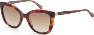 Longchamp Womens LO695S 54 230 Sunglasses - Brown - One Size