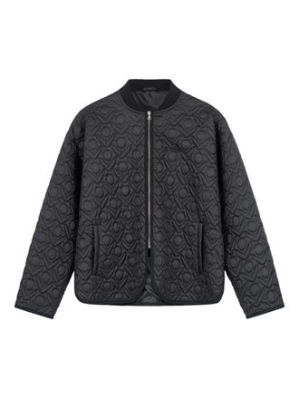 Rough. Olive padded jacket - unisex - Polyester - M - Black