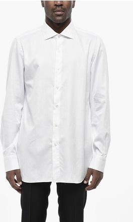 Finamore Solid-Colored Shirt ZANTE with French Collar size 45